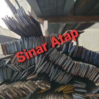 Besi Plat Strip 3 x 30 x 6 Meter lebar 3 cm tebal 3 mm panjang 6 Meter