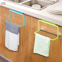 Door Tea Towel Rack Bar Hanging Holder Rail Organizer Bathroom