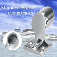 60 Degree Mounting Support Stainless Steel Boat Rail Base