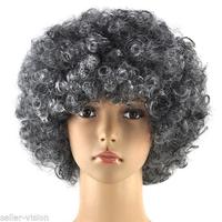 afro wig bun