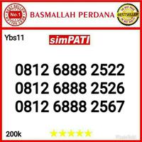 Kartu Simpati Triple 888 0812 6888 2522 T12Ybs