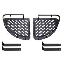 2-Pack Corner Shower Caddy, No-Drilling Adhesive Shower Shelf,