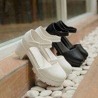 small platform mary janes