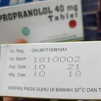 Precio Del Propranolol De 10 Mg