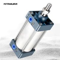 Cilindro Pneumatico Standard SC 100x300 Mm, Doppio Effetto, Per Aria Compressa, Pressione Max 10 Bar