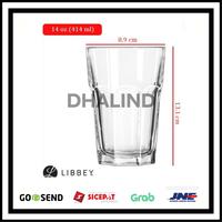 Gelas Es Teh Kaca / Softdrink Glass 14 Oz 414 ml #15244 / LIBBEY