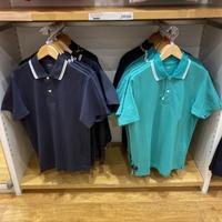 Kaos polo dry pique kontras lengan pendek cowok uniqlo new arrival