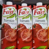fan tomato juice 100% jus tomat murni impor 1 Liter