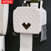 Kotak Tempat Tisu Gulung Rool Toilet Tissue Storage Paper Box Tempel