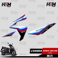 Sticker Striping Lis Variasi Vario 125/150 LED 2015 2016 2017 Desain21