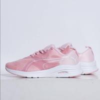 puma basket trainers pink