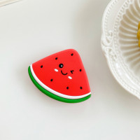 VN482 PopSocket Holder HP Universal Motif Kartun Buah Semangka Jeruk D