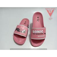 puma red shoes sonic