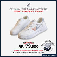 Sepatu Sneakers Kets Casual Running Lari Sport Wanita Murah SPTKRN 43