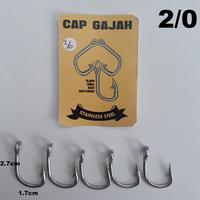 Kail Cap Gajah Pancing Jigging Tuna Dan Ikan Besar Laut Dalam