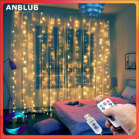 ANBLUB Lampu LED USB Dekorasi 3x3Meter 300 LED with Remote ANB300