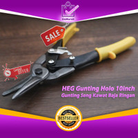 (T)erpopule(R) HEG Gunting Holo 10inch - Gunting Seng Kawat Baja