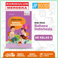 Buku Sekolah Bahasa Indonesia SD/MI Kelas 4 Kur. merdeka JP Books