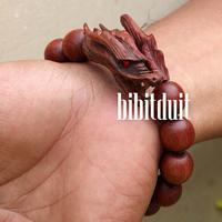 Gelang antik klasik kayu nagasari nagosari galih ukir naga jumbo