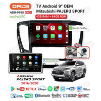 NEW HEAD UNIT PAJERO 20162020 ORCA ADR 9988 PRO PLUS 9 INCH ANDROID