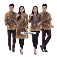 Baju Coupel Batik Sarimbit Pasangan Kapelan Seragam Batik Kerja Couple