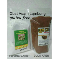 ready Paket Tepung Garut Dan Gula Aren 500 Gr