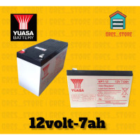 Aki Kering UPS YUASA NP7-12 12volt 7ah 12v baterai mobil mainan motor