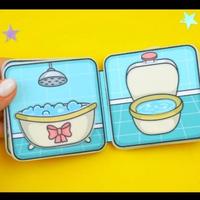 [baru] Mainan Kertas Katemade Rumah Rumahan Kertas Mainan Edukasi