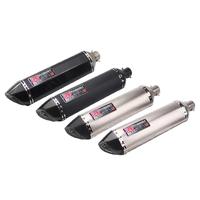 Length 570mm Inlet 51mm 61mm Exhaust Muffler Pipe Motorcycle