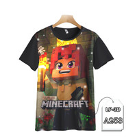 Kaos Minecraft Kaos Game Serial Anak 3D #LP3D-A253