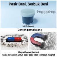 Pasir Besi, Serbuk Besi, Pasir Magnet, Pasir Hitam Praktek Sekolah