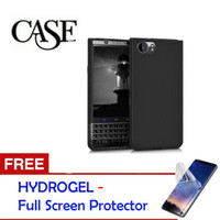Black Soft Case for BlackBerry Keyone 2017 - 4.5 inch - Gratis murah