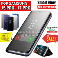 Samsung J5 J7 Pro 2017 mirror auto lock case FLIP COVER STAND SVIEW