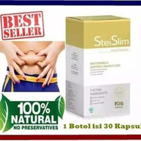 Obat Pelangsing Badan Herbal Steislim 100% Original Stei Slim Pil Diet