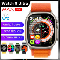 BJ Smart Watch Men Iwo Watch Ultra Seris 8 NFC Door Unlock Smar