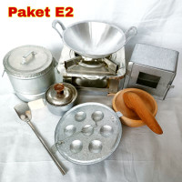 Mainan Masak Masakan Anak Murah Kompor Minyak Mini Seri E Kitchen Set