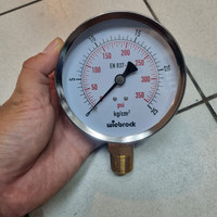 10 BAR 4INCH PRESSURE GAUGE WIEBROCK TERPERCAYA