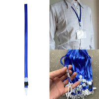 SL 50pcs Name Tag Clip Waterproof Card Holder Hanging Activity