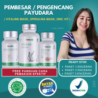 [TERLARIS] PEMBESAR & PENGENCANG PAYUDARA HERBAL AMPUH PERMANEN | BPOM