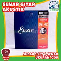 Senar GitarElektrik Anti / Tahan Karat Ukuran 009 042 Nano Web