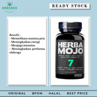 Herbana Herbamojo 60 Kapsul Obat Stamina Pria Alami Herba Mojo