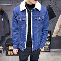 MTiS M_M_STORE Jaket jeans SHERPA Krah bulu Jaket jeans PRIA DAN