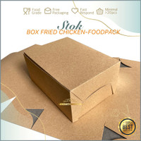 Box Fried chicken, Dus Fried Chicken, Box Ayam Geprek Kraft Ekonomis