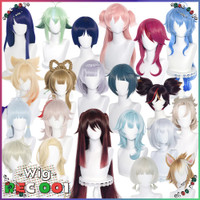 (Plcc) Wig Yae Miko Cosplay Scaramouche Wig Lumine Cosplay Klee Wig