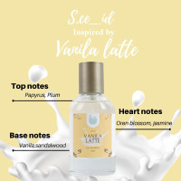 S.ce Parfum - Vanila latte wanita - unisex eau de parfum - 30ml