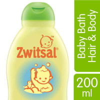 Sabun Zwitsal Baby Bath Hair & Body Natural 200ml