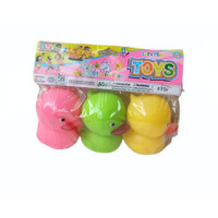 Amo-Mainan Mandi Anak Bebek Karet - Bebek Mandi Keret 3Pcs B838
