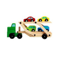BEELOVED - Wooden Double Decker Car Toys - mainan mobil - mobilan kayu