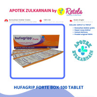 Promo HUFAGRIP FORTE BOX 100 TABLET HUFAGRIPP Murah