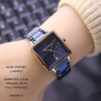 [ COD ] JAM TANGAN FASHION WANITA HUSH PUPPIES SP1009 ET FREE BOX